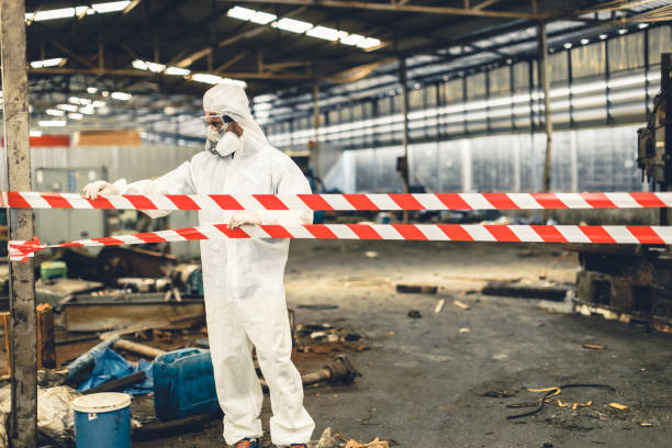Professional Biohazard technician working in Mukilteo, WA